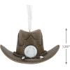 Hallmark Cowboy Hat Christmas Ornament