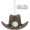Hallmark Cowboy Hat Christmas Ornament