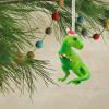 Hallmark Dinosaur in Santa Hat Christmas Ornament, Resin,Fun Tree Decoration