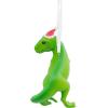 Hallmark Dinosaur in Santa Hat Christmas Ornament, Resin,Fun Tree Decoration
