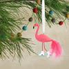 Hallmark Flamingo on Roller Skates Christmas Ornament