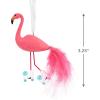 Hallmark Flamingo on Roller Skates Christmas Ornament