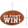 Hallmark Go Fight Win Football Christmas Ornament, Gifts for Sports Fans