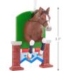 Hallmark Horse Jumping Christmas Ornament(Jumping Horse)