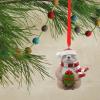 Hallmark Jolly Sloth Christmas Ornament, Multicolor (0001HGO2887)(Sloth)