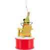 Hallmark Jolly Sloth Christmas Ornament, Multicolor (0001HGO2887)(Wine)