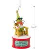 Hallmark Jolly Sloth Christmas Ornament, Multicolor (0001HGO2887)(Wine)