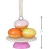 Hallmark Keepsake 1″ Miniature Christmas Ornament 2024, Mini Let’s Celebrate!, Porcelain, Birthday Gift(Porcelain Birthday Donuts)