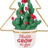 Hallmark Keepsake Christmas Ornament 2024, Let It Grow! Papercraft, Gifts for Nature Lovers(Plants Grow on You)