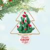 Hallmark Keepsake Christmas Ornament 2024, Let It Grow! Papercraft, Gifts for Nature Lovers(Plants Grow on You)