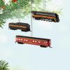 Hallmark Keepsake Christmas Ornament 2024, Lionel Union Pacific Rotary Bathtub Gondola, Metal, Gifts for Train Lovers(Lionel Norfolk and Western Passenger)