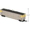 Hallmark Keepsake Christmas Ornament 2024, Lionel Union Pacific Rotary Bathtub Gondola, Metal, Gifts for Train Lovers(Lionel Union Pacific Rotary Bathtub Gondola)
