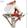 Hallmark Keepsake Christmas Ornament 2024, Marjolein Bastin Winter Wonder Papercraft, Gifts for Nature Lovers(Winter Cardinals)