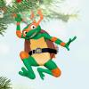 Hallmark Keepsake Christmas Ornament 2024, Nickelodeon SpongeBob SquarePants Patrick Rings in the Season, Cartoon Gifts(Teenage Mutant Ninja Turtles)