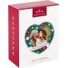 Hallmark Keepsake Christmas Ornament 2025, A Perfect Match, Gifts for Couples(2024 Our First Christmas Photo Frame)