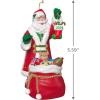 Hallmark Keepsake Christmas Ornament 2025, Stocking Stuffers, Santa Collectors Gifts(Santa with Toys)
