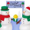Hallmark Keepsake Christmas Ornament, A Snowy Surprise, Funny Gifts(A Snowy Surprise)