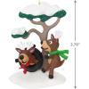 Hallmark Keepsake Christmas Ornament, A Snowy Surprise, Funny Gifts(Reindeer Antics)