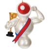 Hallmark Keepsake Christmas Ornament, A Snowy Surprise, Funny Gifts(The Abdominal Snowman)