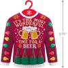 Hallmark Keepsake Christmas Ornament, Christmas Cheers, Funny Gifts(Cheers)