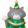 Hallmark Keepsake Christmas Ornament, Festive Feline, Funny Gifts(Festive Feline)