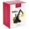 Hallmark Keepsake Christmas Ornament, Hasbro Tonka Road Grader, Metal, Gifts for Kids(Tonka Excavator)