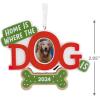 Hallmark Keepsake Christmas Ornament (Home is Where The Cat is, Photo Frame 2024)(Dog Photo Holder)