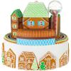 Hallmark Keepsake Christmas Ornament, Keepsake Village Musical with Light and Motion(Gingerbread Village)