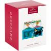 Hallmark Keepsake Christmas Ornament, Keepsake Village Musical with Light and Motion(Mistletoe Fishmas)