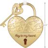 Hallmark Keepsake Christmas Ornament, Key to My Heart, Metal, Gifts for Couples(Key to my Heart)