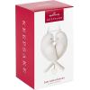 Hallmark Keepsake Christmas Ornament, Key to My Heart, Metal, Gifts for Couples(Lovebirds)