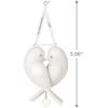 Hallmark Keepsake Christmas Ornament, Key to My Heart, Metal, Gifts for Couples(Lovebirds)