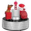 Hallmark Keepsake Christmas Ornament, Merry Mechanical Ride Musical with Motion, Funny Gifts(Ho-Ho-Holiday)