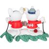 Hallmark Keepsake Christmas Ornament, Merry Mice in Measuring Cups(Merry Mice with Popcorn)
