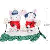 Hallmark Keepsake Christmas Ornament, Merry Mice in Measuring Cups(Merry Mice with Popcorn)