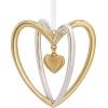 Hallmark Keepsake Christmas Ornament (Our First Christmas Heart 2024)(Double Heart 2024)