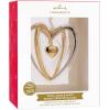 Hallmark Keepsake Christmas Ornament (Our First Christmas Heart 2024)(Double Heart 2024)