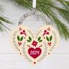 Hallmark Keepsake Christmas Ornament (Our First Christmas Heart 2024)(Our First Christmas 2024)