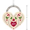 Hallmark Keepsake Christmas Ornament (Our First Christmas Heart 2024)(Our First Christmas 2024)
