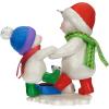 Hallmark Keepsake Christmas Ornament, Sweet Snow Boy, Porcelain, Snowman Collectors Gifts(Making Memories Dancing to the Beat)