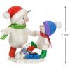 Hallmark Keepsake Christmas Ornament, Sweet Snow Boy, Porcelain, Snowman Collectors Gifts(Making Memories Dancing to the Beat)
