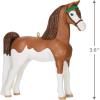Hallmark Keepsake Christmas Ornament, Welsh Pony Dream Horse, Gifts for Animal Lovers(Morgan Dream Horse)