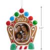 Hallmark Keepsake Christmas Ornament (Window Photo Frame 2024)(Gingerbread House 2023)