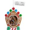 Hallmark Keepsake Christmas Ornament (Window Photo Frame 2024)(Gingerbread House 2023)
