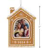 Hallmark Keepsake Christmas Ornament (Window Photo Frame 2024)(Gingerbread House 2024)