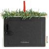 Hallmark Keepsake Christmas Ornament (Window Photo Frame 2024)(Holiday Fireplace)