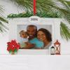 Hallmark Keepsake Christmas Ornament (Window Photo Frame 2024)(Holiday Fireplace)