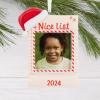 Hallmark Keepsake Christmas Ornament (Window Photo Frame 2024)(Santa’s Nice List)