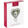 Hallmark Keepsake Christmas Ornament, in Our Hearts to Stay Paw Print Pet Photo Frame, Year-Dated 2025(2023 Pet Memorial)