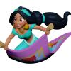 Hallmark Keepsake Disney Christmas Ornament, Aladdin Jasmine’s Magic Carpet Ride, Gifts for Disney Fans(Aladdin)